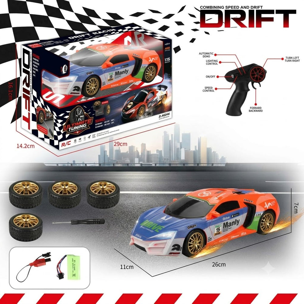 1:16 RC Lykan Hypersport Spark Drift Car