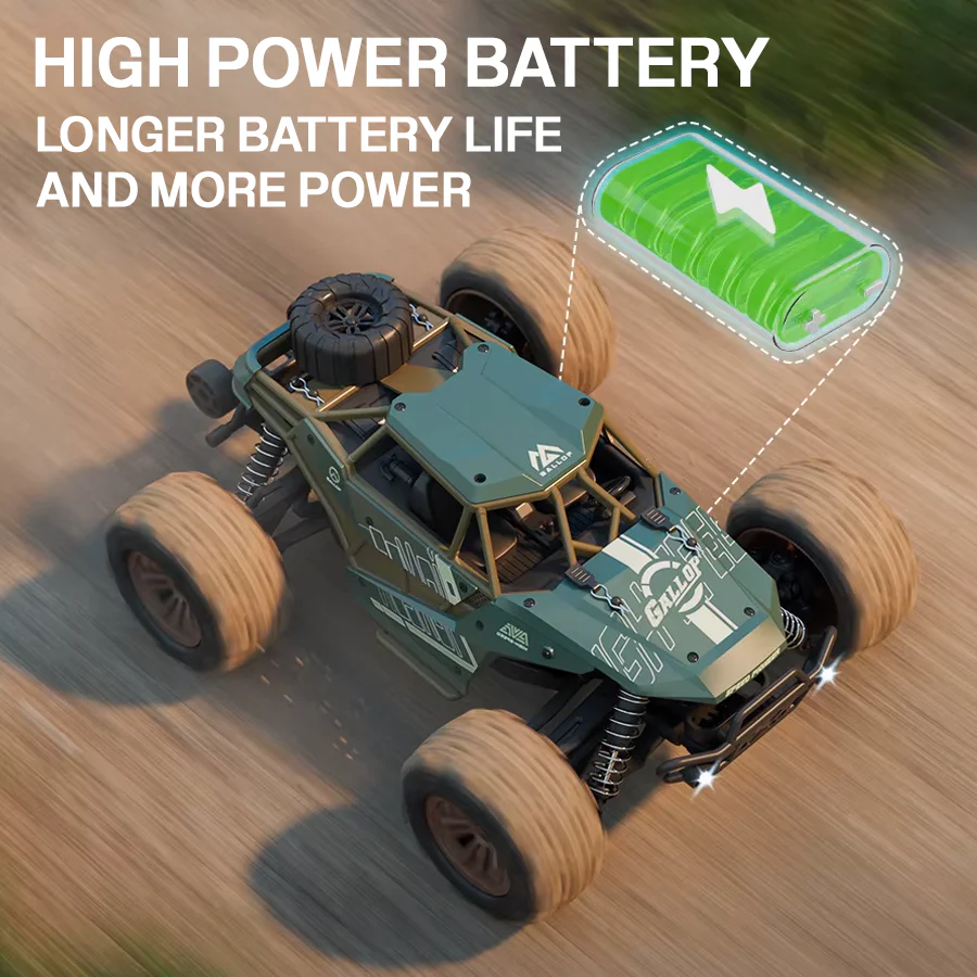 2.4GHz RC 1:16 Alloy Rock Crawler With Camera