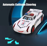 Electronic Deformation Police Car With Light & Sound