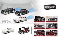 1:24 Diecast Benz 300SL Model Car With Smoke