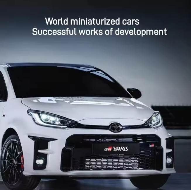 Maisto 1:24 2021 Toyota GR Yaris Model - White