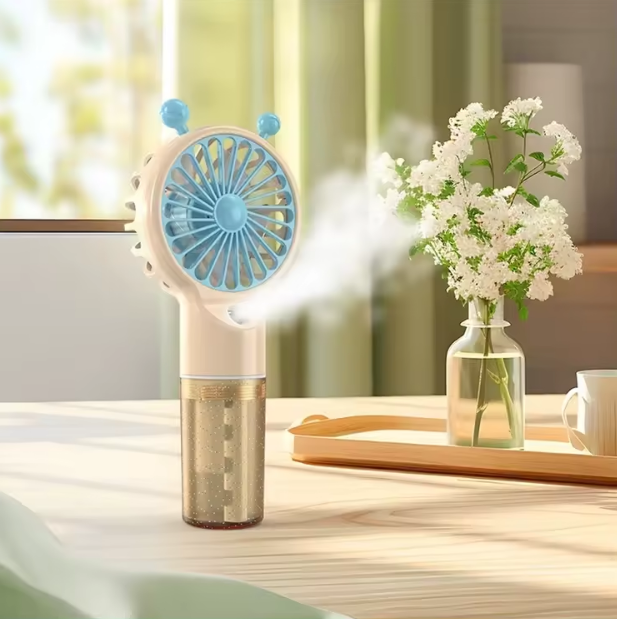 Rechargeable Handheld Mist Spray Fan