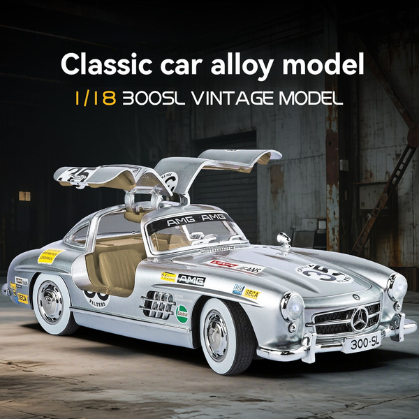 1:18 Diecast Mercedes Benz 300SL Model