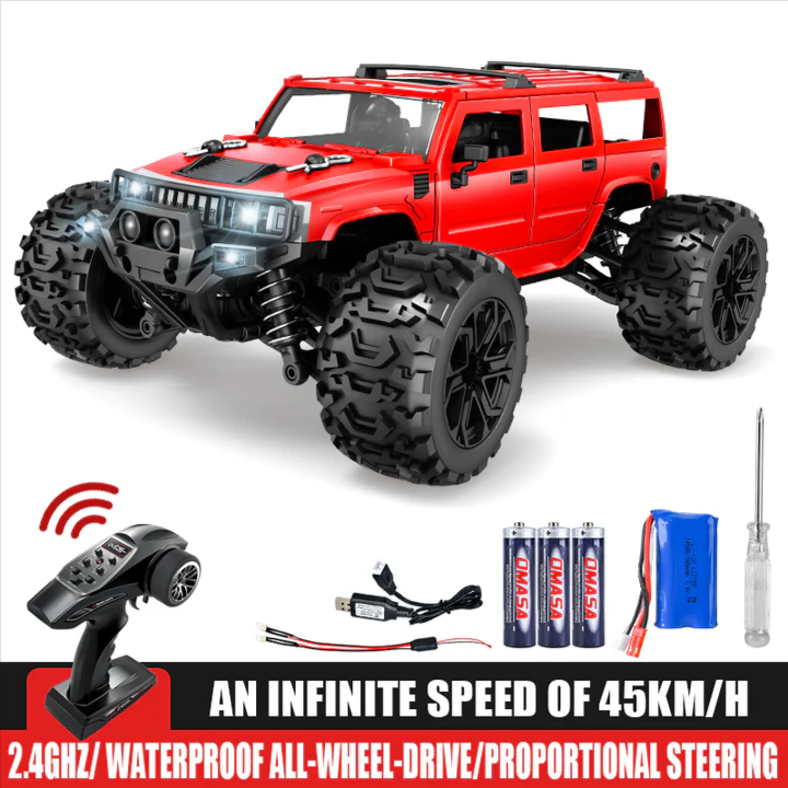 1:18 RC 4x4 Hummer Off-Road Truck