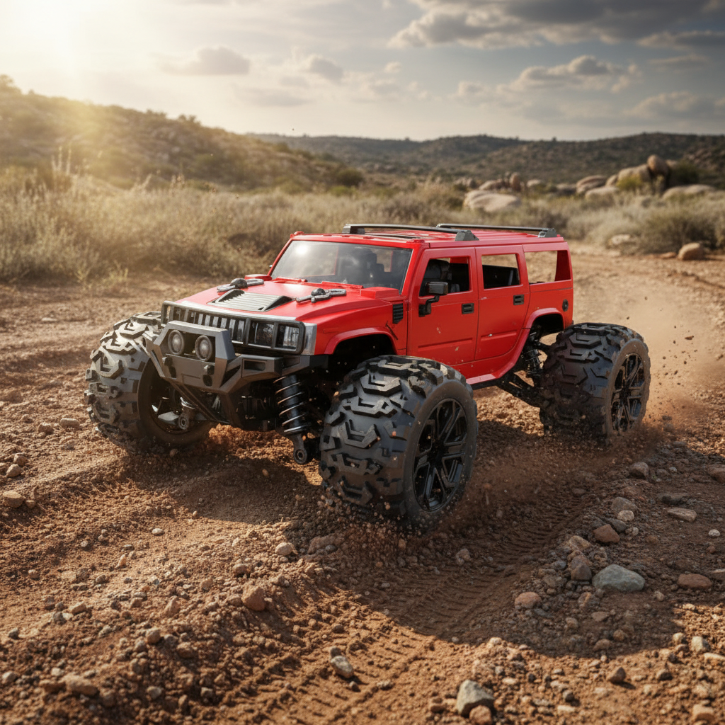 1:18 RC 4x4 Hummer Off-Road Truck