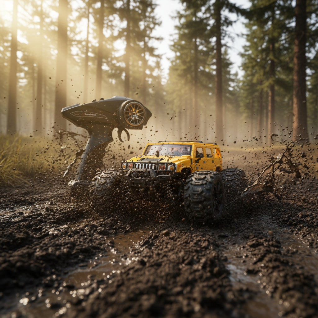1:18 RC 4x4 Hummer Off-Road Truck