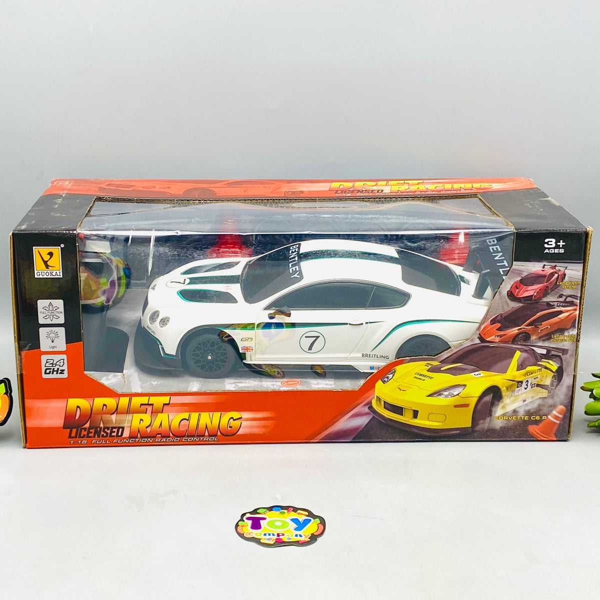 1:18 RC Bentley Continental GT3 Drift Car