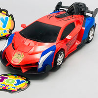 1:18 RC Deformation Robot Car With Smoke