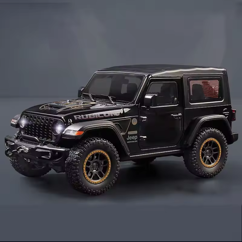 1:18 Diecast Jeep Wrangler Rubicon Model