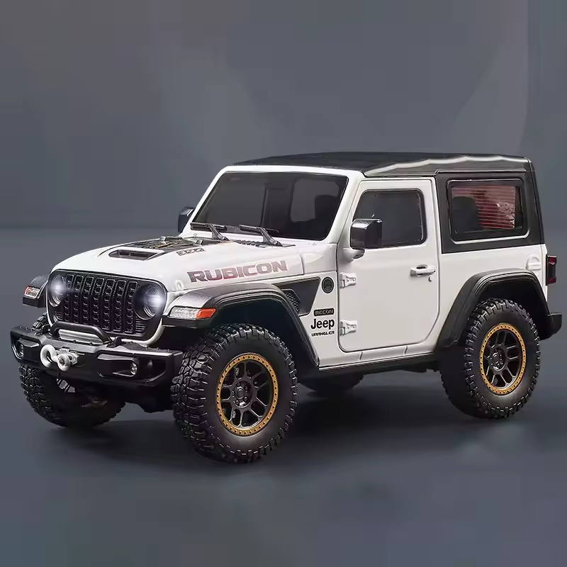 1:18 Diecast Jeep Wrangler Rubicon Model