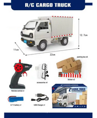 Thumbnail for 2.4GHz RC Cargo Pickup Truck With Lights