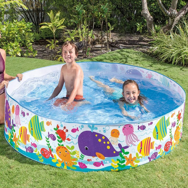 INTEX Ocean Play Snap Set Pool ( 6' x 1'3") ​ 43/200 Description