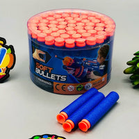 65Pcs EVA Soft Dart Bullets - Flat Type