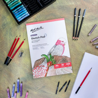 A4 Mont Marte Signature Sketch Pad - 25 Sheets