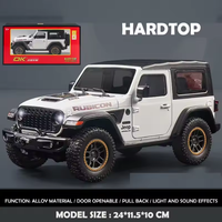 1:18 Diecast Rubicon Wrangler Jeep Model