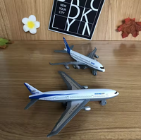 1Pc Diecast Pullback Boeing 777 Airplane