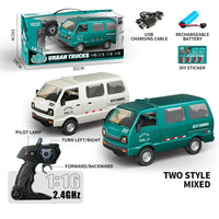 Thumbnail for 1:16 2.4GHz RC Urban Crawler Van With Lights