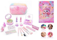 18Pcs Girls Realistic Makeup Set With Pouch