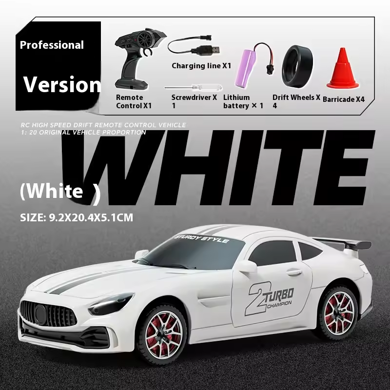 1:20 RC 2.4GHz AMG Turbo Drifting Car