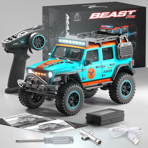 1:20 RC 4WD Rubicon Jeep Wrangler Off-Road Beast Pro Model