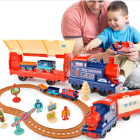 DIY Electric Inertial Storage Railway Train Track Set