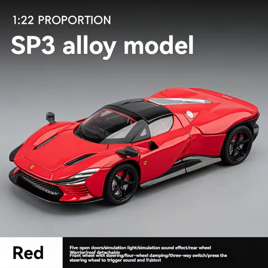 1:22 Diecast Ferrari Ditona SP2 Model Car