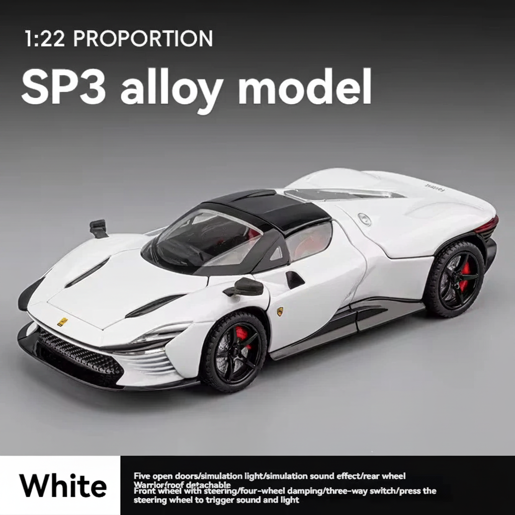 1:22 Diecast Ferrari Ditona SP2 Model Car