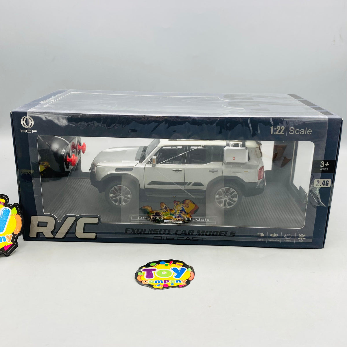 1:22 RC Diecast Athletes LC250 Model Car With Smoke