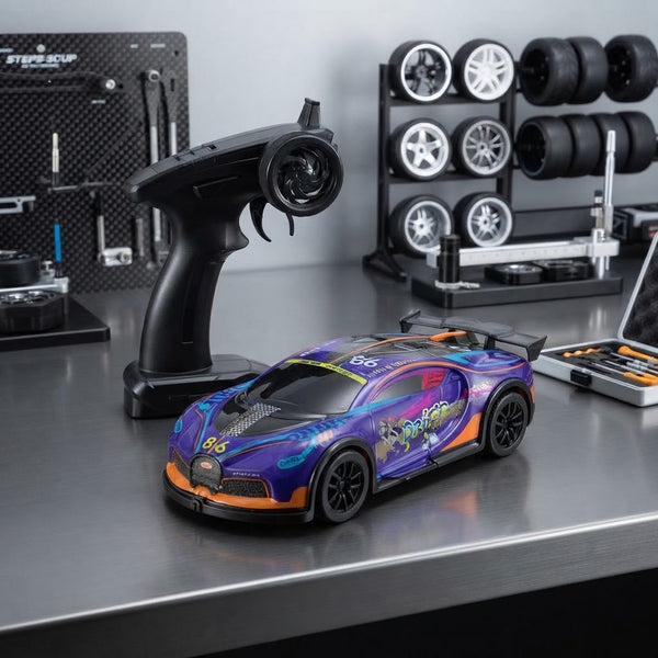 1:22 RC Bugatti Chiron Drift Car With Lights