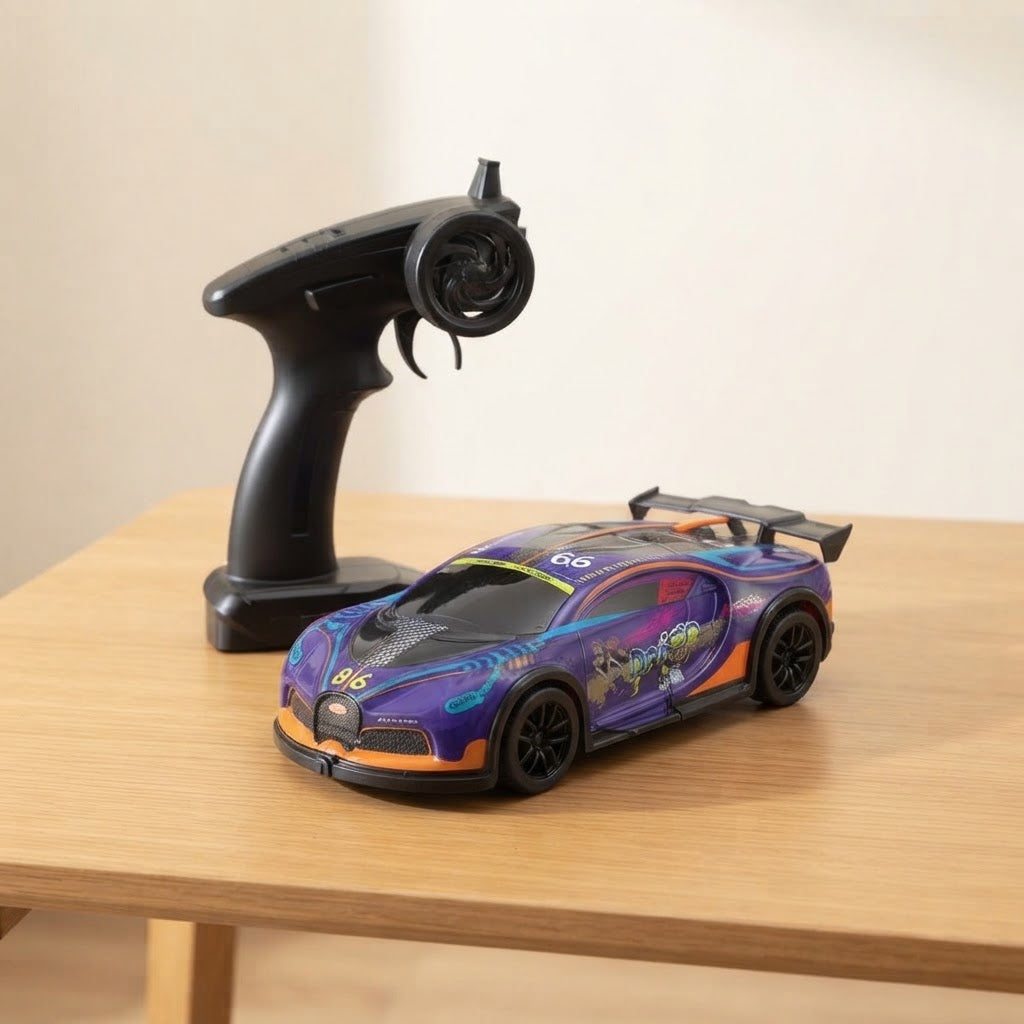 1:22 RC Bugatti Chiron Drift Car With Lights