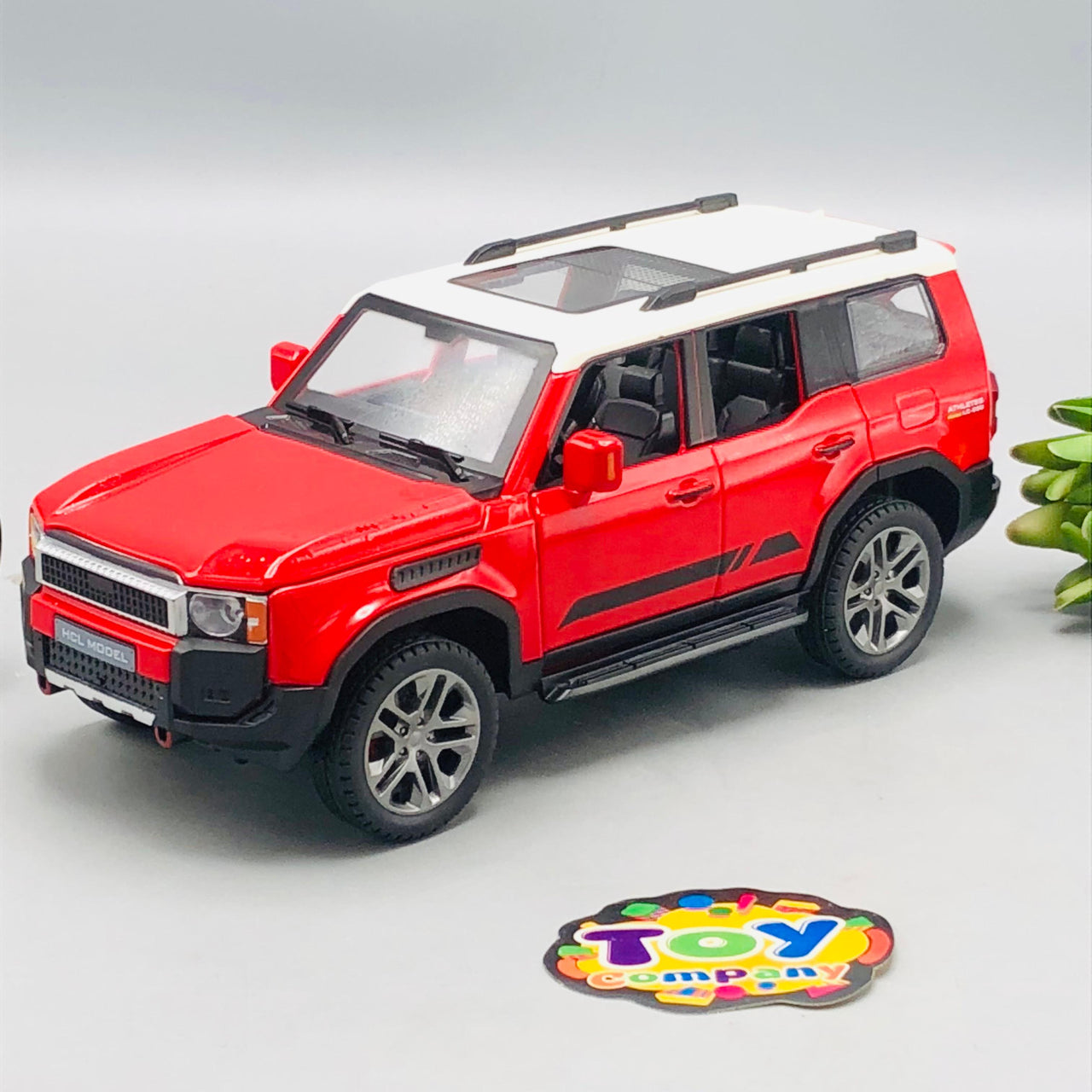 1:22 RC Diecast Land Cruiser LC250 Model Car With Smoke