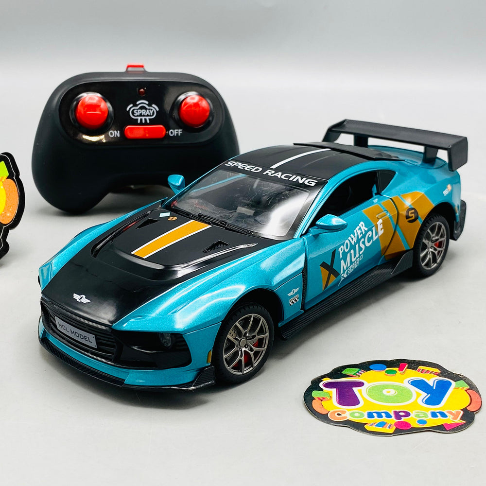 1:22 RC Diecast Power Muscle Model Car With Smoke