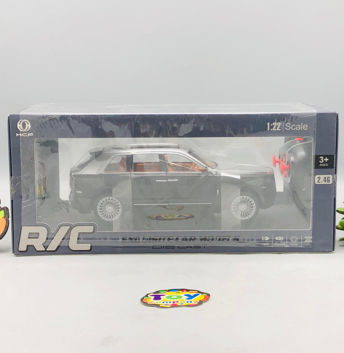 1:22 RC Diecast Rolls Royce Model Car With Smoke