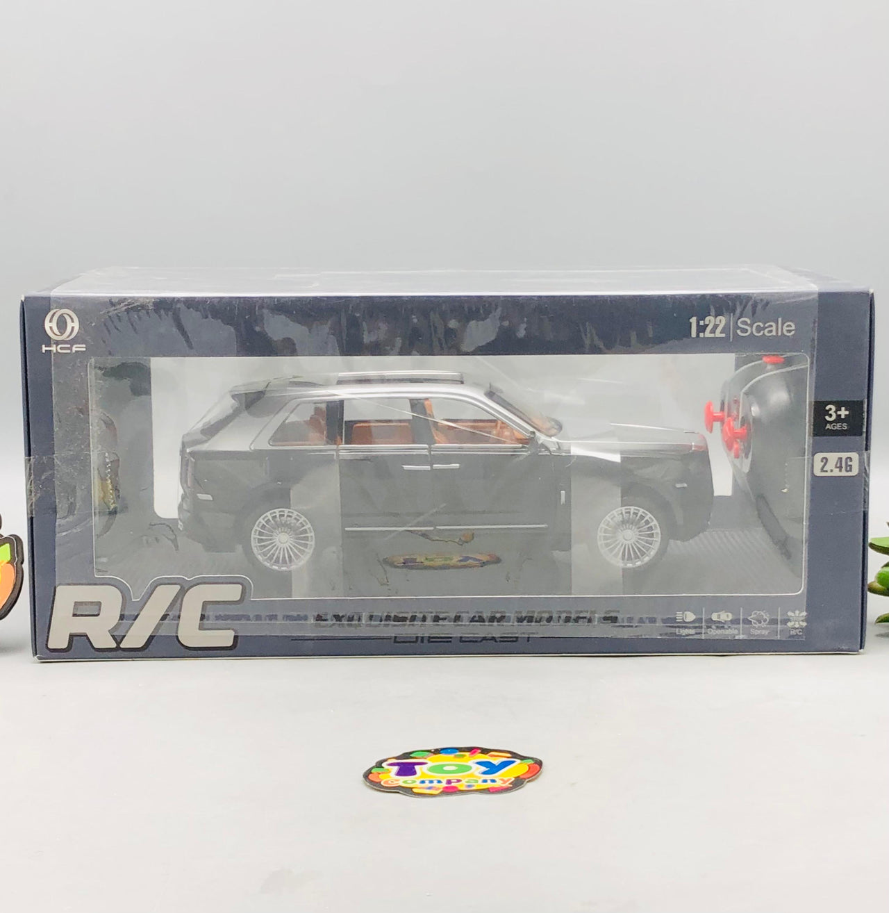 1:22 RC Diecast Rolls Royce Model Car With Smoke