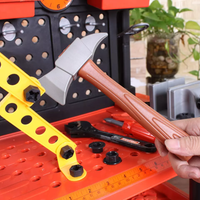 Pretend Play Kids Tool Bench Set With Electric Drill