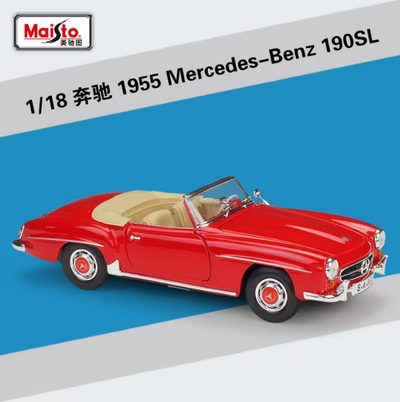 Maisto 1:18 1955 Mercedes Benz 190SL Model