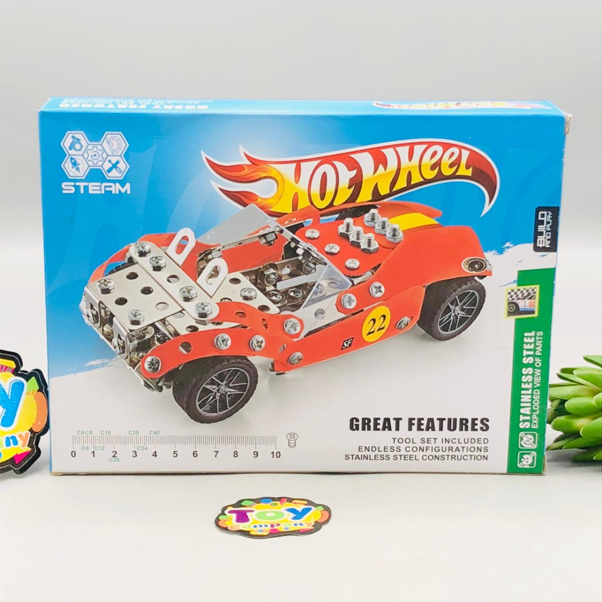 DIY Hot Wheel Lego Bricks Model Car