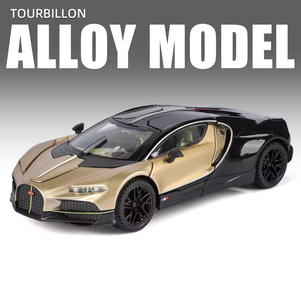 1:24 Diecast Bugatti Tourbillon Model Car