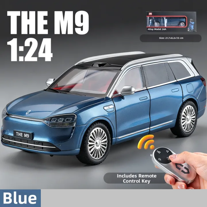 1:24 Diecast AITO M9 Model With Key