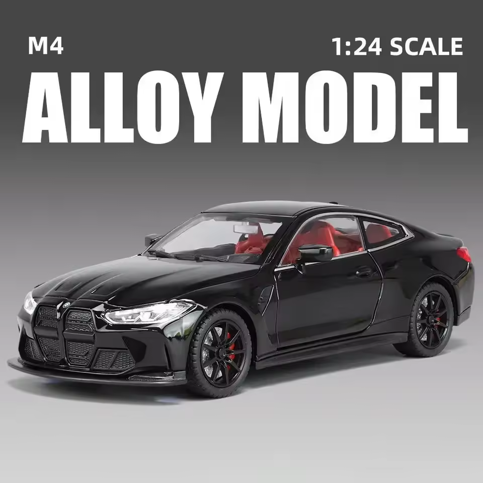 1:24 Diecast BMW M4 IM Model Car