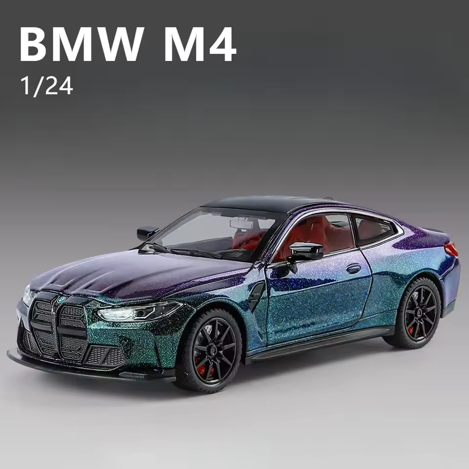 1:24 Diecast BMW M4 IM Model Car