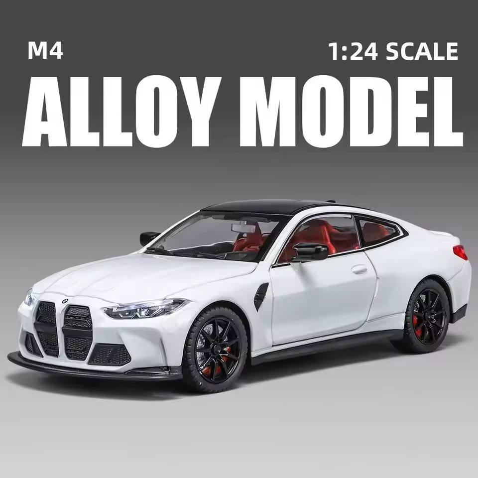 1:24 Diecast BMW M4 IM Model Car