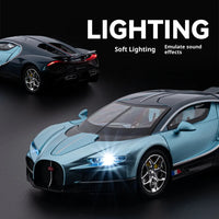 1:24 Diecast Bugatti Tourbillon Chiron Model Car