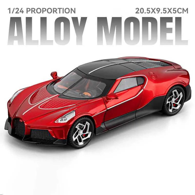 1:24 Diecast Bugatti La Voiture Noire Model Car