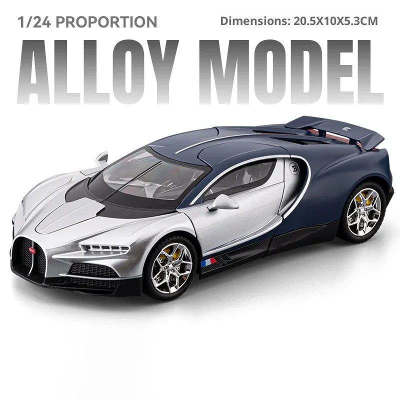 1:24 Diecast Bugatti Tourbillon Chiron Model Car