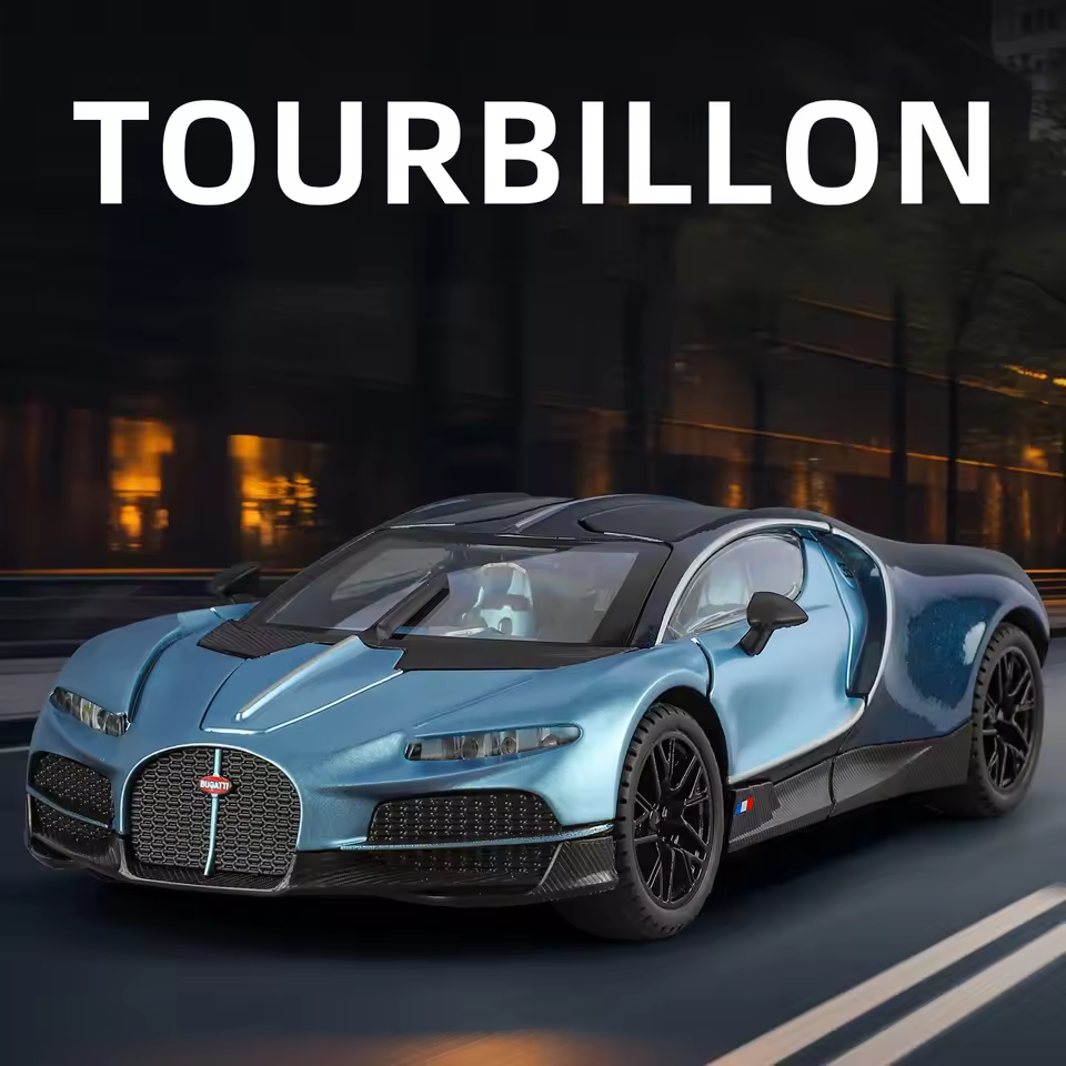 1:24 Diecast Bugatti Tourbillon Model Car