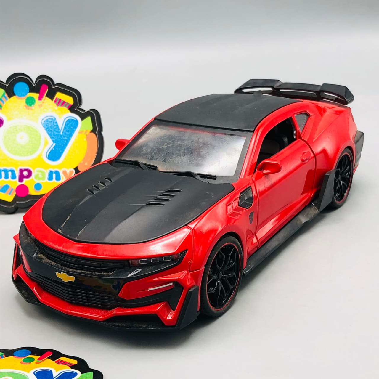 1:24 Diecast Chevrolet Camaro Model Car Red - Minor Fault
