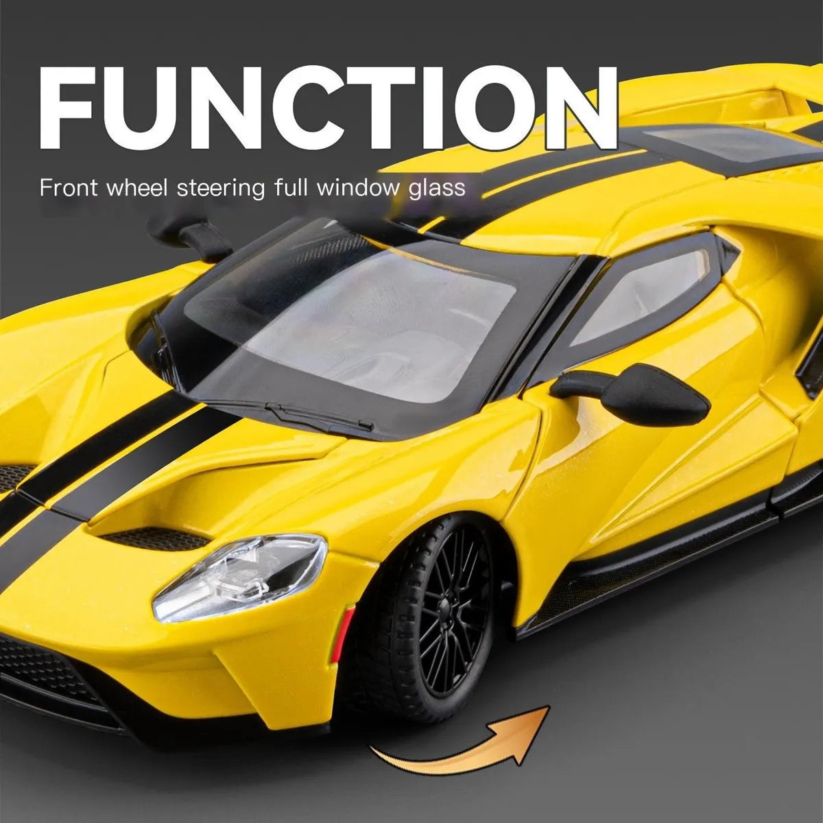 1:24 Diecast Ford GT Super Model Car