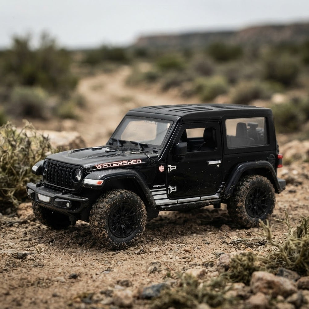 1:24 Diecast Jeep Wrangler Model - Hard Top | Soft Top