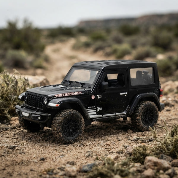 1:24 Diecast Jeep Wrangler Model - Hard Top | Soft Top